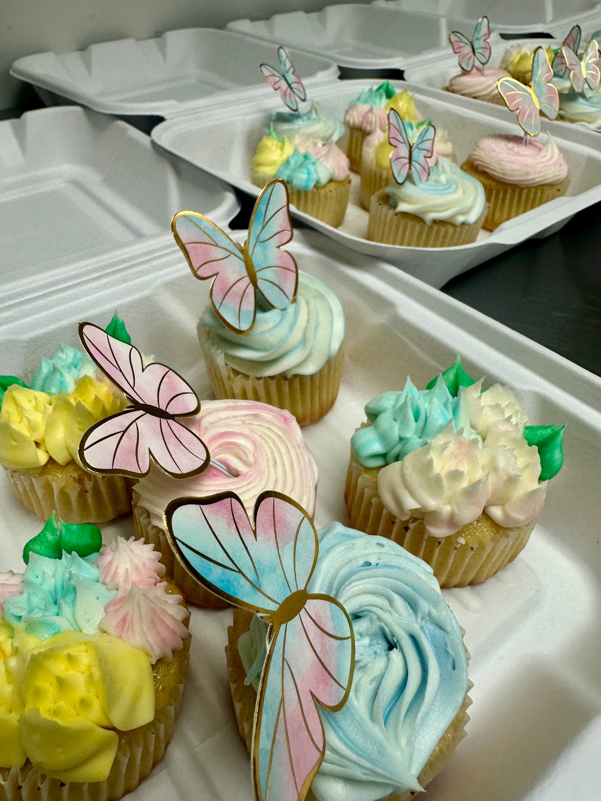 Beautiful Butterfly Cupcakes