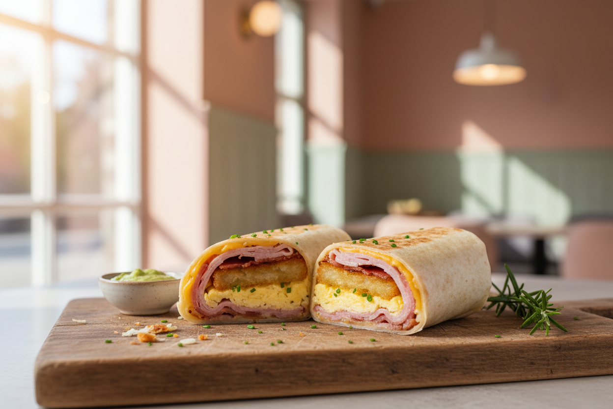 Fully Loaded Breakfast Wrap