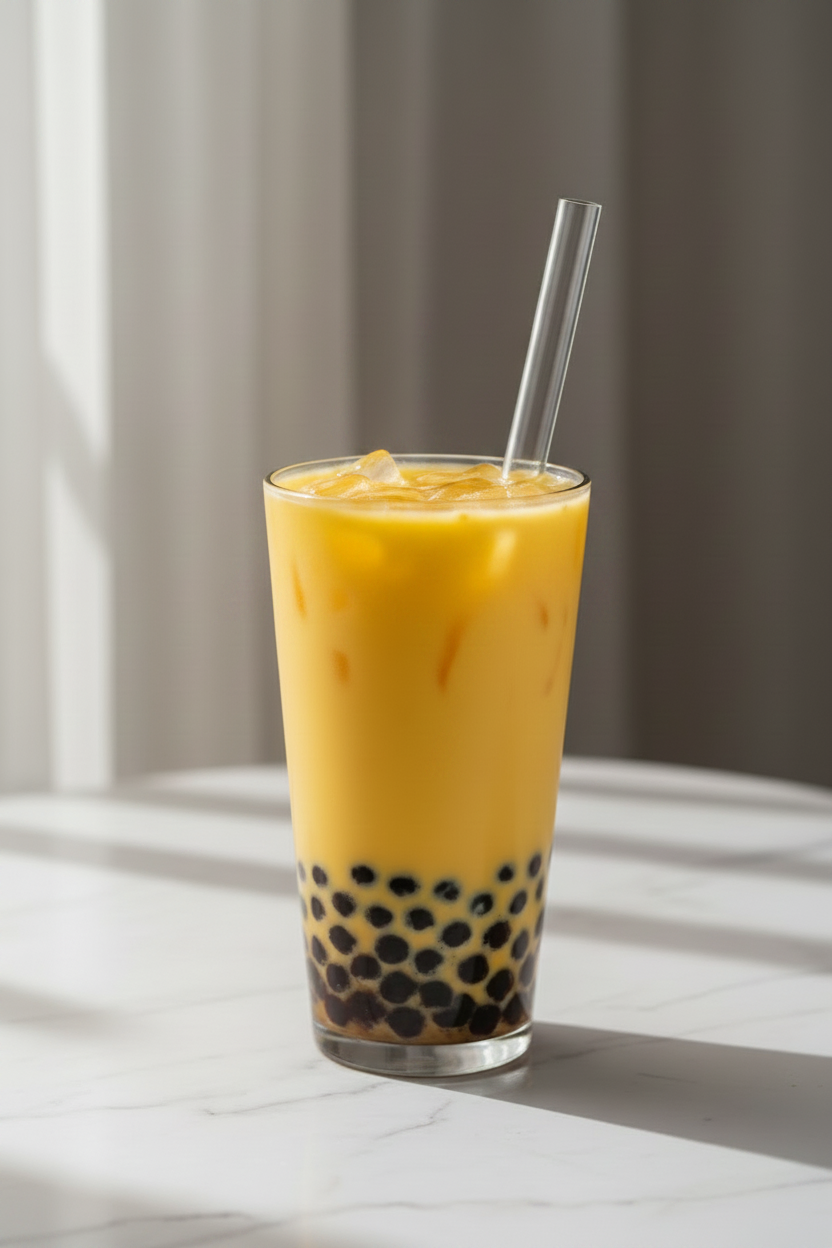 Mango Bubble Tea