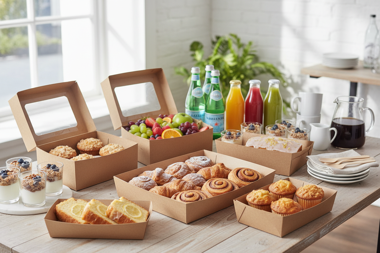 Quick Start Breakfast in Takeout Trays